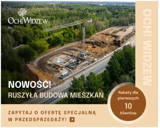 Ruszyła sprzedaż mieszkań Och!Widzew